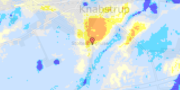 Ekstrem regn på Skovvænget 33