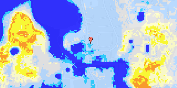 Ekstrem regn på Slagelsevej 39