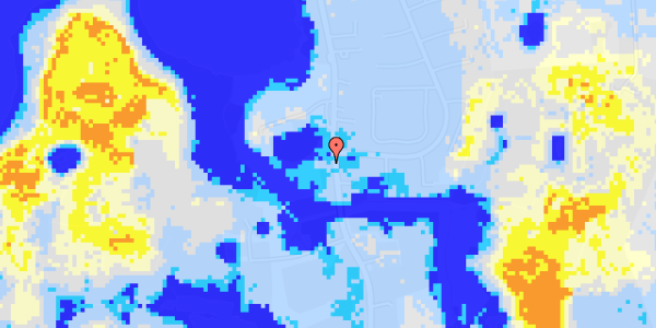 Ekstrem regn på Slagelsevej 44