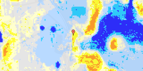 Ekstrem regn på Slagelsevej 89