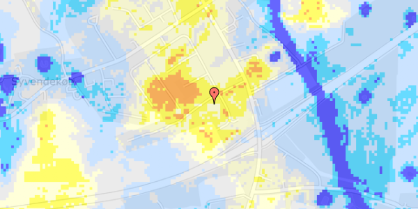 Ekstrem regn på Sofievej 1