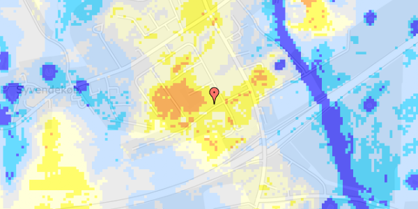 Ekstrem regn på Sofievej 2