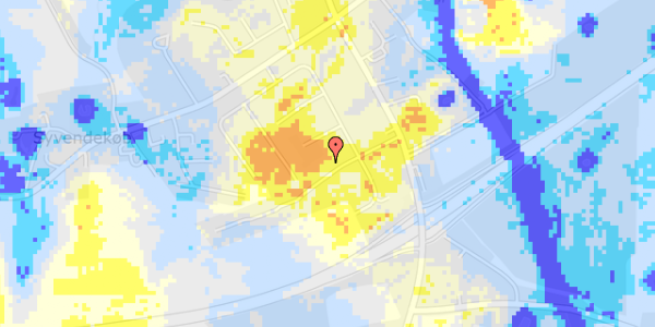 Ekstrem regn på Sofievej 4