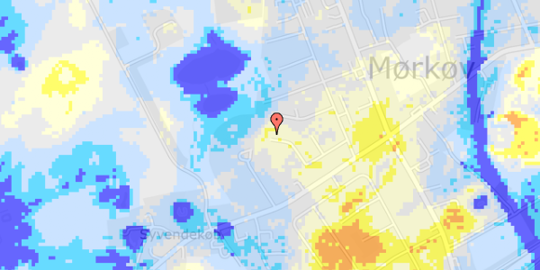 Ekstrem regn på Solsortevej 22