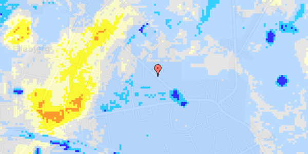 Ekstrem regn på Stokkebjergvej 13