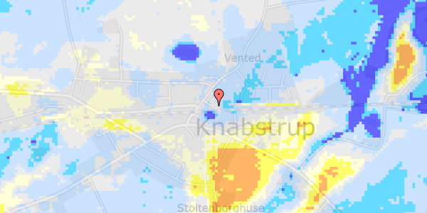 Ekstrem regn på Ventedgårdsvej 4