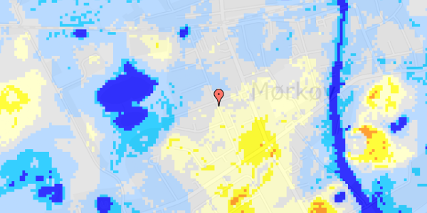 Ekstrem regn på Vestervej 9