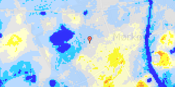 Ekstrem regn på Vestervej 14