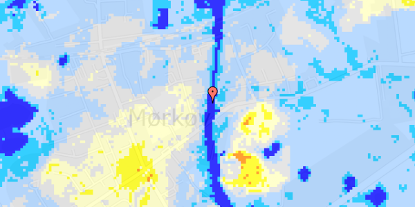 Ekstrem regn på Åvej 9A