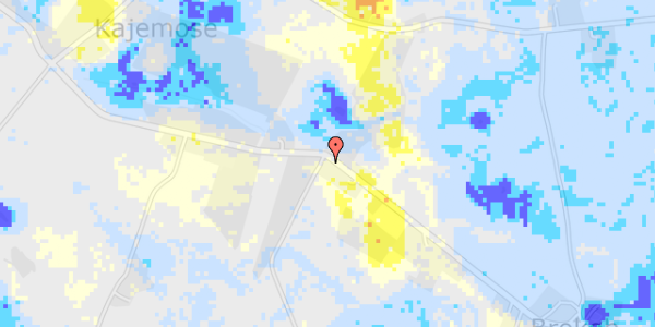 Ekstrem regn på Åmosevej 28