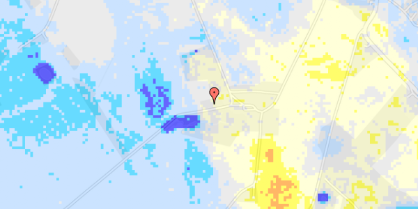 Ekstrem regn på Åmosevej 50C