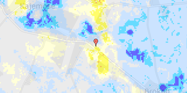 Ekstrem regn på Åmosevej 51