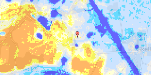 Ekstrem regn på Åmosevej 69