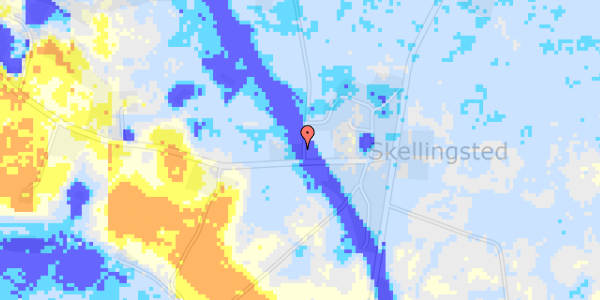 Ekstrem regn på Åmosevej 77A