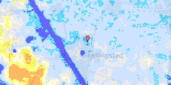 Ekstrem regn på Åmosevej 93