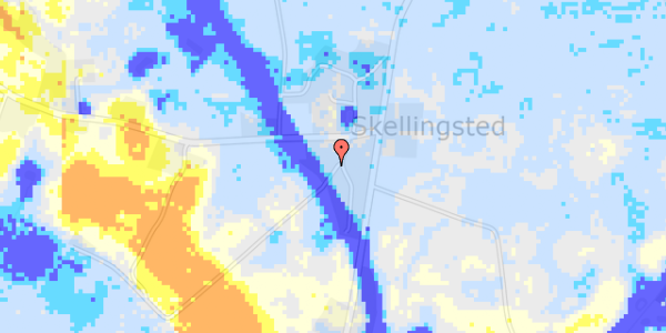 Ekstrem regn på Åmosevej 118