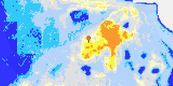 Ekstrem regn på Astavej 17