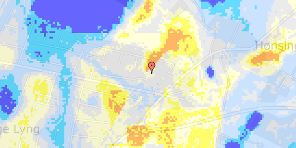 Ekstrem regn på Barringgårdsvej 19