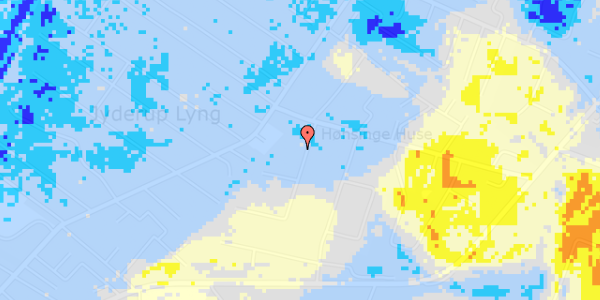 Ekstrem regn på Birkelyvej 2