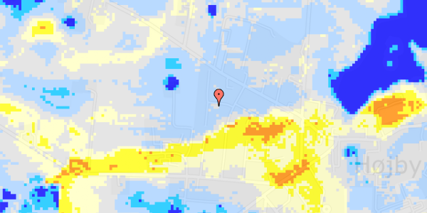 Ekstrem regn på Bodøvej 3