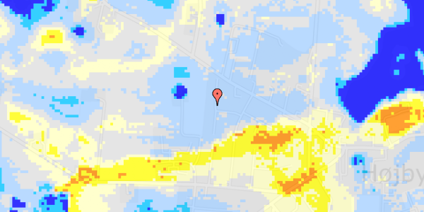 Ekstrem regn på Bodøvej 5