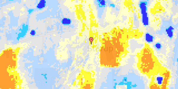 Ekstrem regn på Brydebakken 1