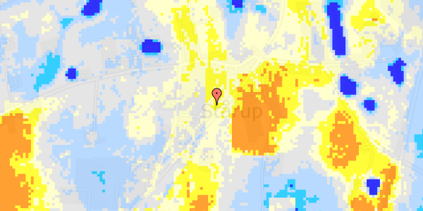 Ekstrem regn på Brydebakken 16