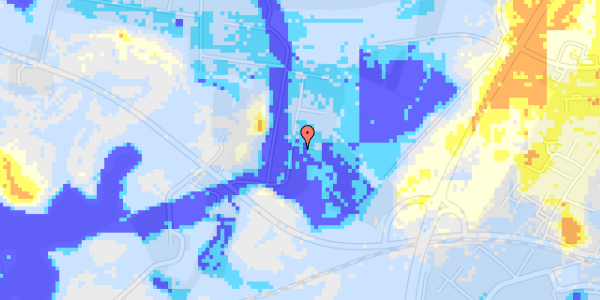 Ekstrem regn på Damengen 10