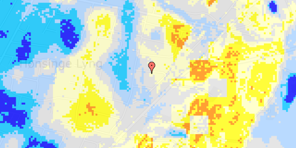 Ekstrem regn på Dianasvej 6