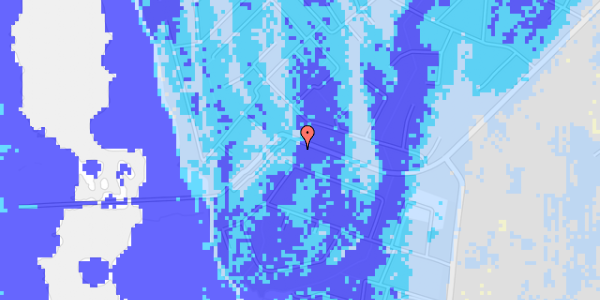 Ekstrem regn på Digevej 18