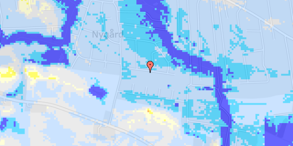 Ekstrem regn på Drosselholm Engvej 10