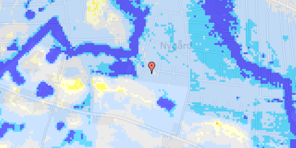 Ekstrem regn på Drosselholm Skovvej 19