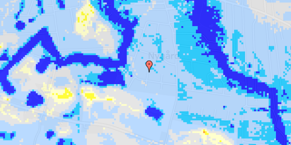 Ekstrem regn på Drosselholm Skovvej 24