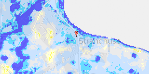 Ekstrem regn på Egebjergvej 252