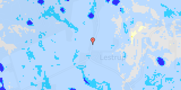 Ekstrem regn på Egebjergvej 294