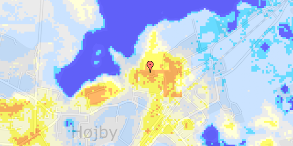 Ekstrem regn på Ellingebjergvej 3E