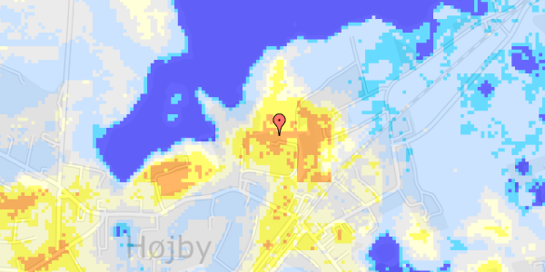 Ekstrem regn på Ellingebjergvej 3G