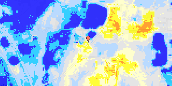 Ekstrem regn på Ellinge Mosevej 1