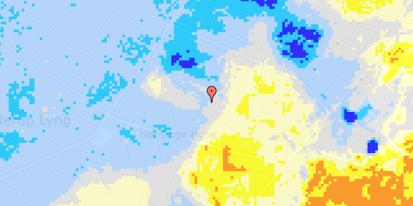 Ekstrem regn på Emmasvej 23