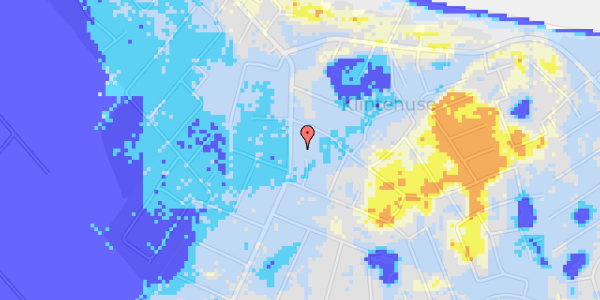 Ekstrem regn på Folmer Larsensvej 1C