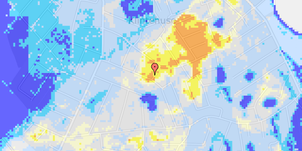 Ekstrem regn på Folmer Larsensvej 17