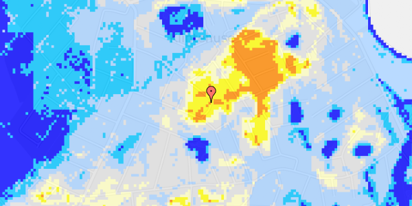 Ekstrem regn på Folmer Larsensvej 19