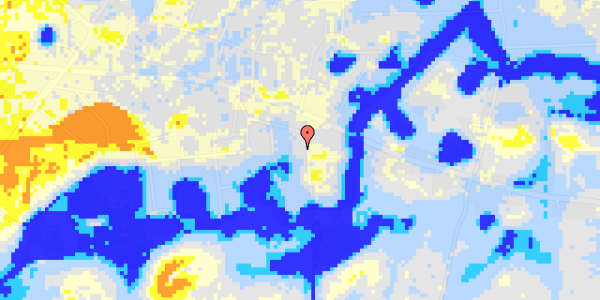 Ekstrem regn på Forchhammervej 8