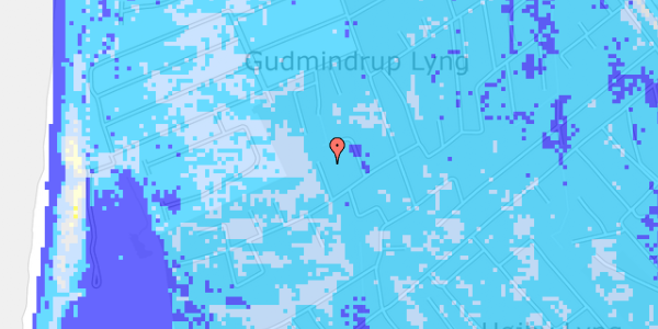 Ekstrem regn på Gudmindrup Skovvej 8