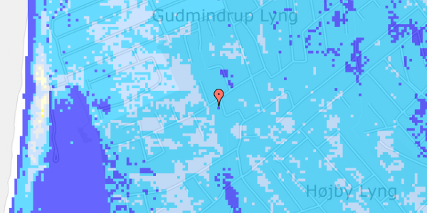 Ekstrem regn på Gudmindrup Skovvej 9