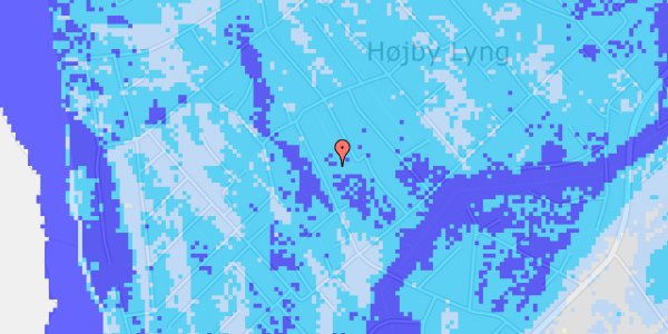 Ekstrem regn på Haraldsvej 10