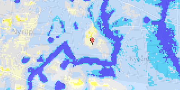 Ekstrem regn på Hertasvej 16