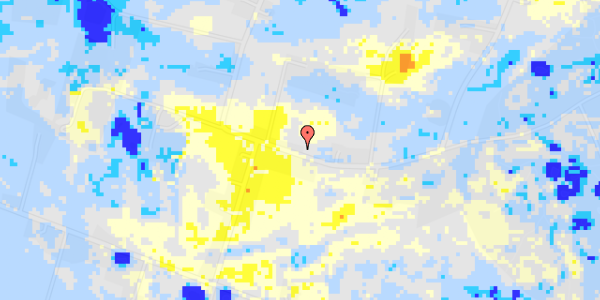 Ekstrem regn på Hestehavevej 34