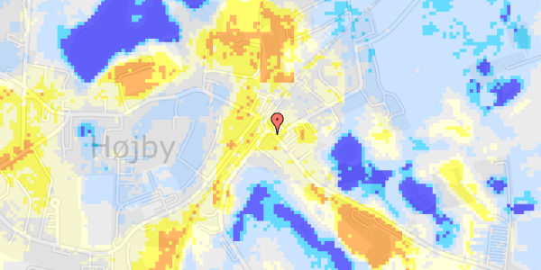 Ekstrem regn på Højby Hovedgade 25, st. 