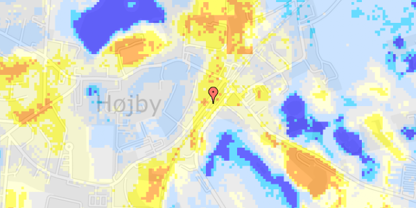 Ekstrem regn på Højby Stationsvej 3A